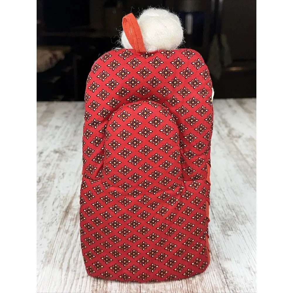Vintage Christmas Mrs‎ Santa Claus Oven Mitt Potholder